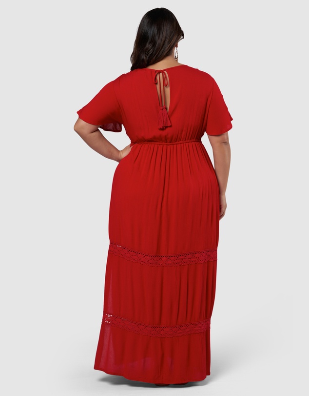 The Poetic Gypsy - Floating Clouds Maxi Dress