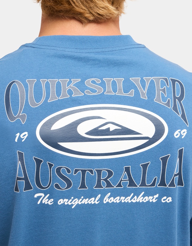 Quiksilver - Mens Retro Lock Up T-Shirt