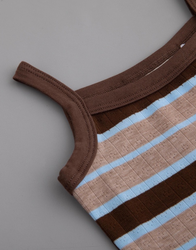 Tiny Trove - Vivi Cotton Rib Pointelle Set - Babies