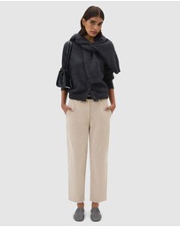 Oroton - Fine Cord Pants