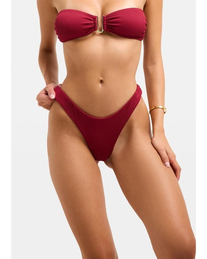 Subtitled - Cheeky Ribbed Bikini Bottom