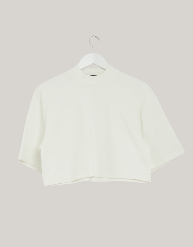 Revibe - Repaired MISHA The Oversized Cropped Tee - AU 8