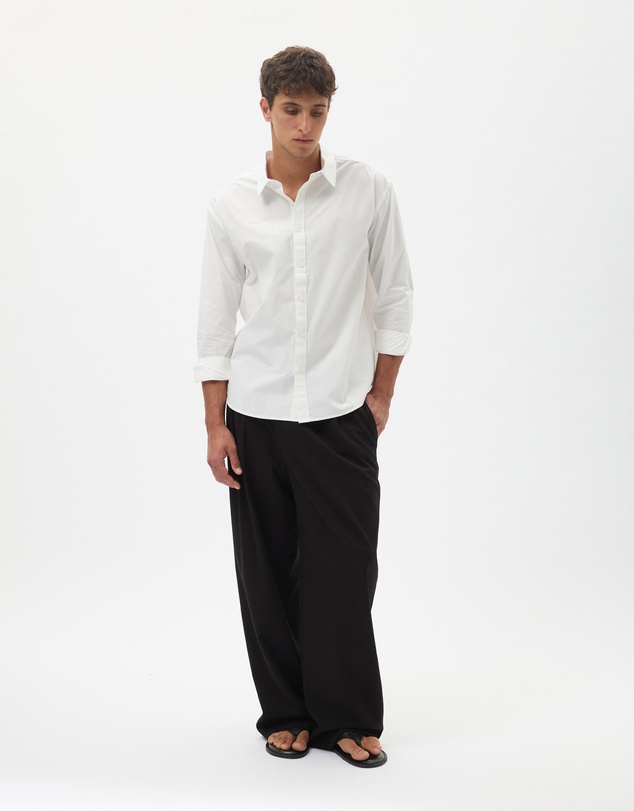 AERE - Relaxed Cotton Poplin Shirt