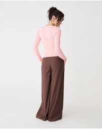 Forcast - Samira Scoop Neck Knit