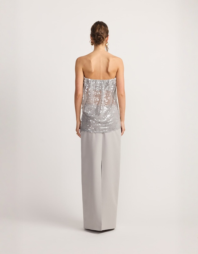 TOJHA - Alisa Strapless 2pc Set Oyster