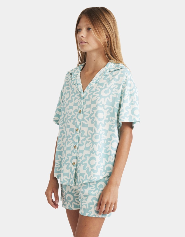 Billabong Kids - Girls 8 to 16 Lost On You Short Sleeve Shirt