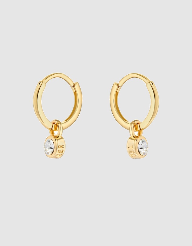 Ted Baker - Sinalaa Crystal Huggie Earrings
