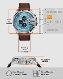 Diesel - Mega Chief Brown Chronograph Watch