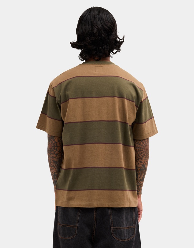 RVCA - Mens Dayshift Stripe T-Shirt