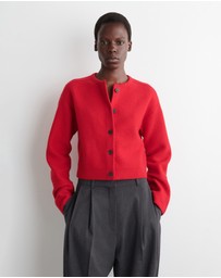 COS - Boiled-Wool Cardigan