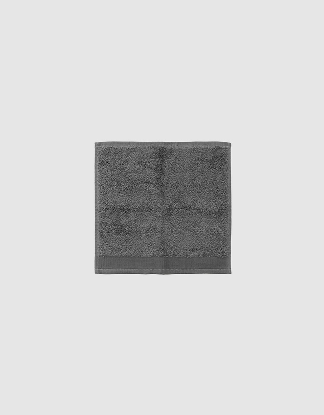 Bambury - Elvire Face Washer 33x33cm Pewter