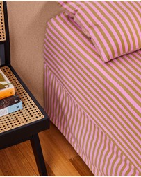 Mosey Me - Lilac Sprout Fitted Sheet