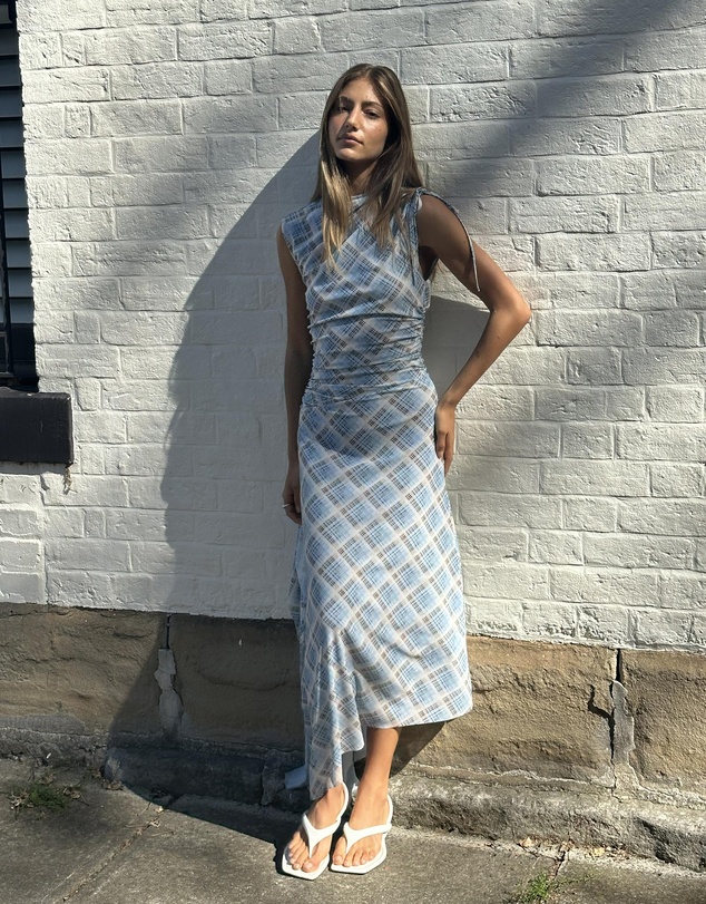 SOVERE - Novalyn Plaid Dress
