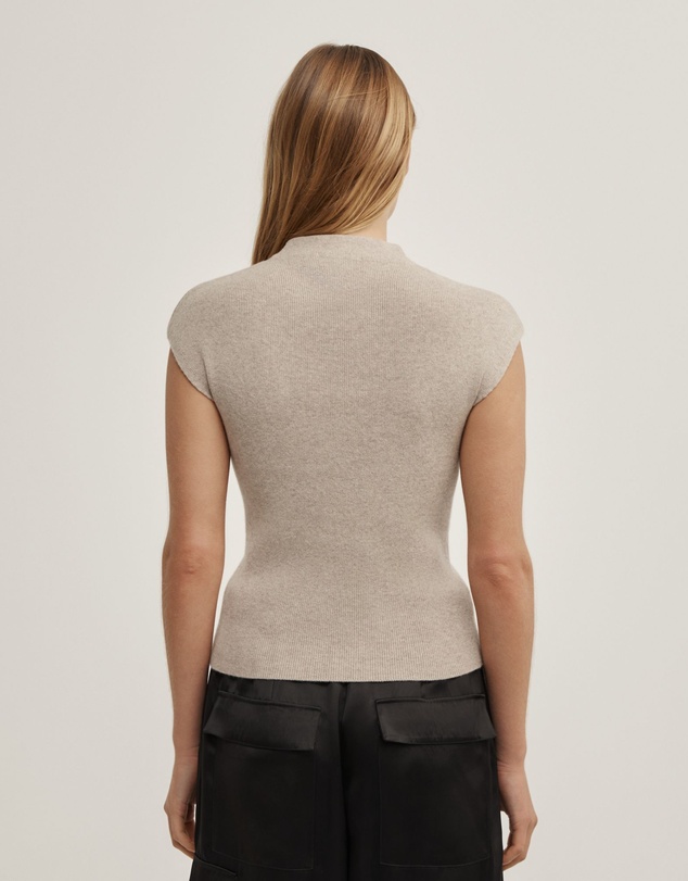 Witchery - High Neck Knit T-shirt