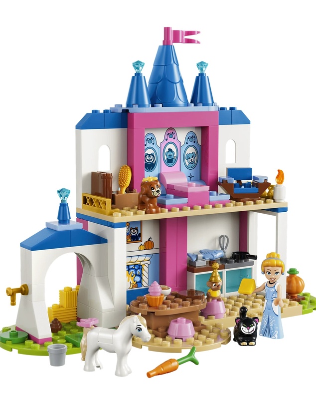 LEGO - 43283 Cinderella Animal Friends Castle
