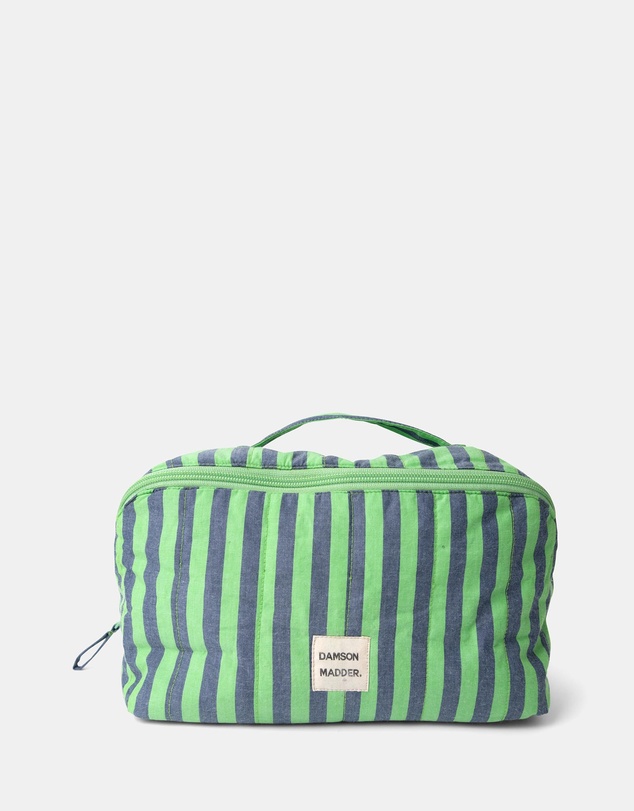 Damson Madder - Quilted Make Up Bag