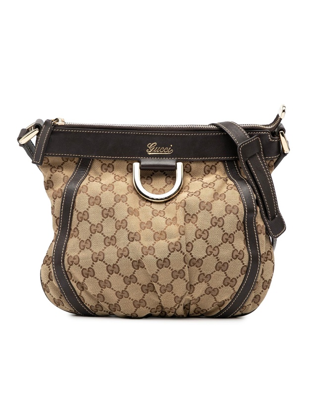 Pre-Loved by Azura Reborn - Pre-Loved GG Canvas Abbey D Ring Crossbody