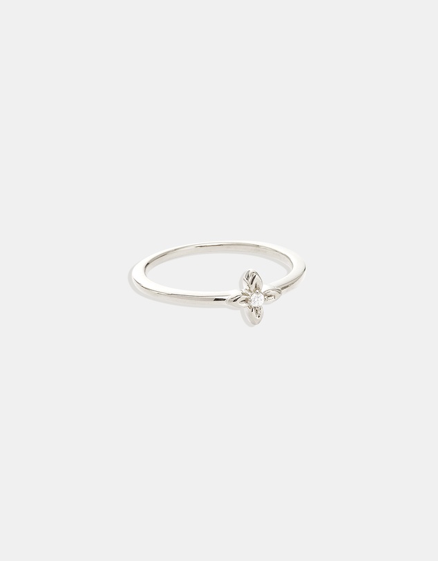 By Charlotte - Silver Live in Light Ring