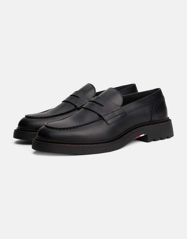 Tommy Hilfiger - Lightweight Leather Loafers - Men's