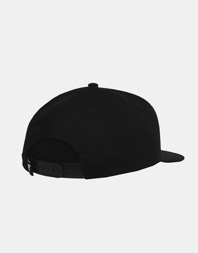 Fallen Footwear - Fallen Footwear Insignia Flat Hat Flat Visor 3D EVA Embroidery - Black Hat