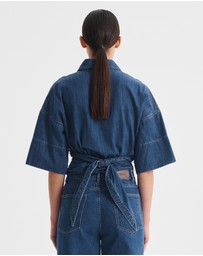 Morrison - Tatum Denim Wrap Shirt