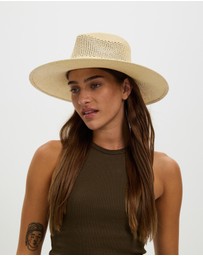 Brixton - Jo Panama Straw Rancher Hat