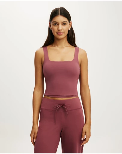 Cotton On Body Active - Ultra Soft Square Neck Tank