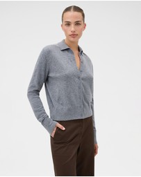 Oroton - Collar Cardigan
