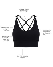 Lorna Jane - Lotus Longline Sports Bra
