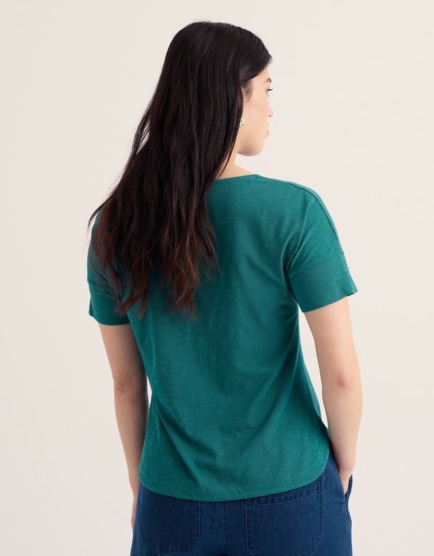 Seasalt - Seasalt Cornwall Blue Bryher View T-Shirt