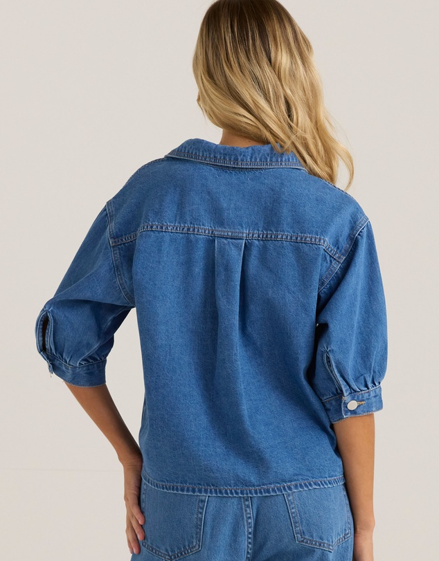 Sass - Perri Denim Blouse
