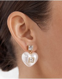 MIMCO - Devotion Heart Earrings