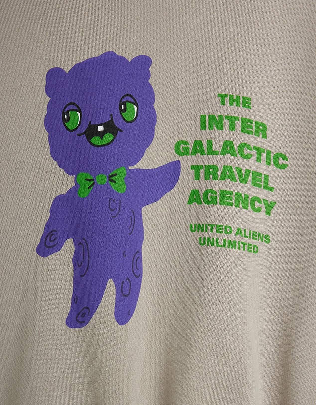 Mini Rodini - Alien Travel Agency Sweatshirt - Babies-Teens