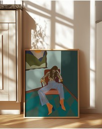 Olive et Oriel - KH Studio - Hester II by Karla Hyman Art Print