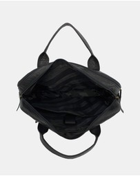 Pierre Cardin - Pierre Cardin Rustic Leather Computer Bag