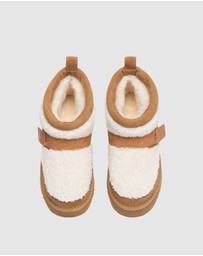 EVERAU - EverAU Ugg Short Maphie Cow Suede Upper UGG Boots