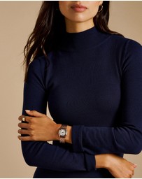 Fossil - Harlow Rose Gold Tone Analogue Watch