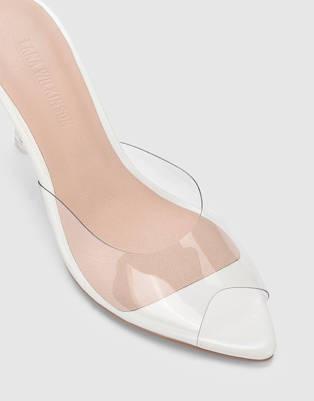 LANA WILKINSON - Beth Vinylite Mule