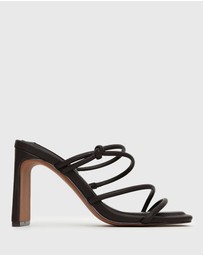 Betts - Wider Fit Cleopatra High-Heeled Strappy Mules