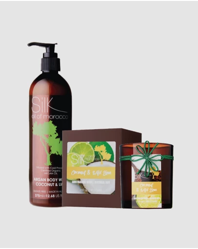 Silk Oil of Morocco - Cocout & Lime Bath and Body