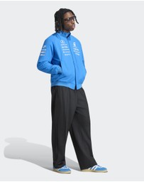 adidas Performance - MERCEDES - AMG PETRONAS FORMULA 1 TEAM BLUE WONDER DRIVER HARRINGTON JACKET Mens