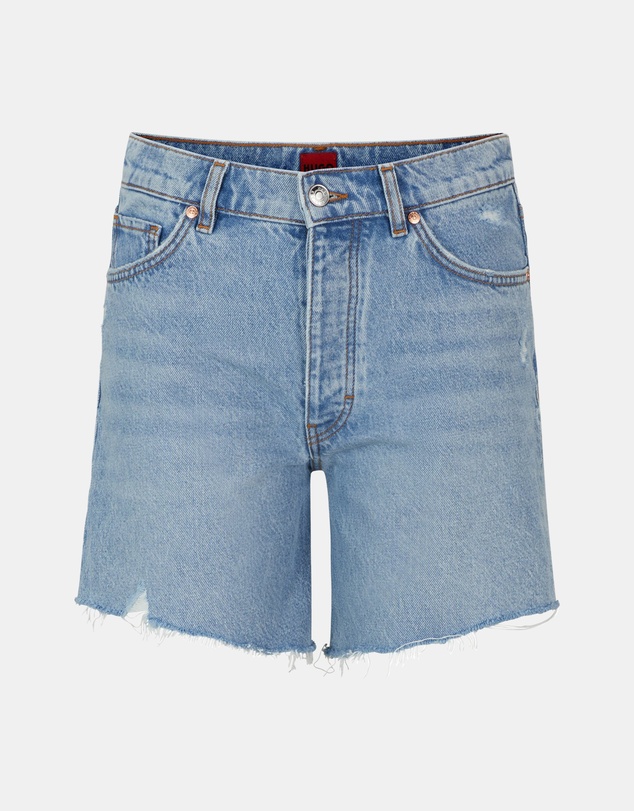 HUGO - Regular Fit Denim Shorts