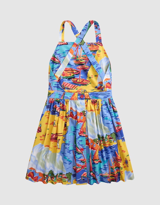 Polo Ralph Lauren - Riviera Print Cotton Dress - Teens
