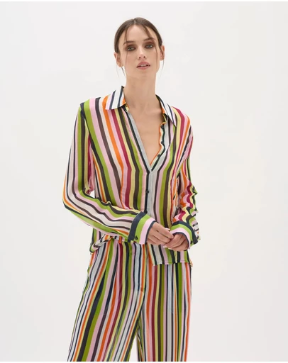 Muma World - Carnivale Stripe Astrid Shirt