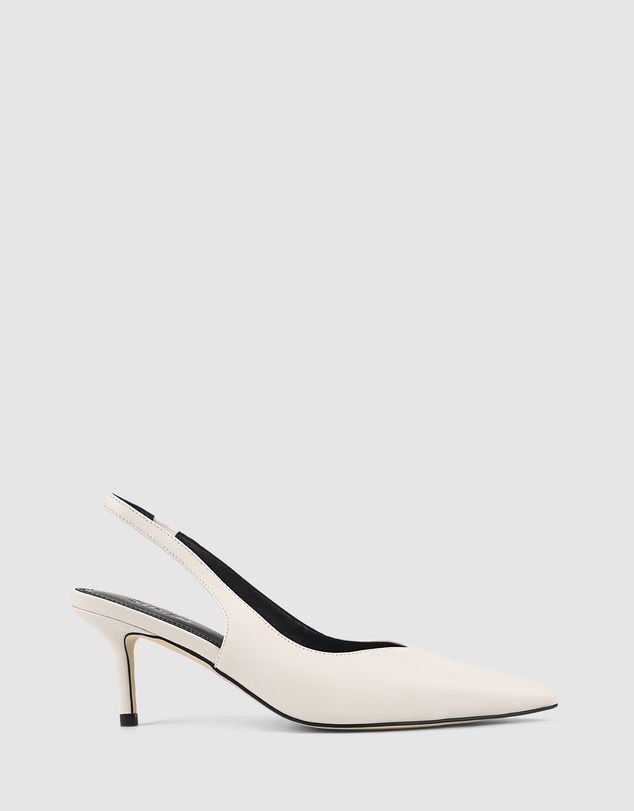 Siren - Yory Slingback Kitten Heels