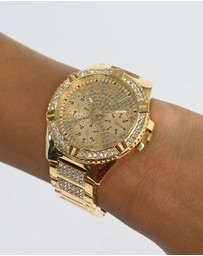GUESS - Lady Frontier Gold Tone 40mm