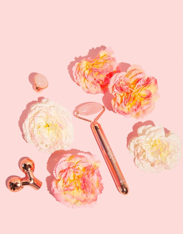 Kahlia Skin - Rose Quartz Vibrating Beauty Roller