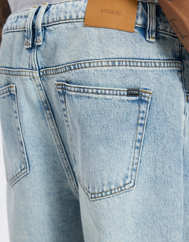 Thrills - Mid Slacker Relaxed Long Denim Jeans