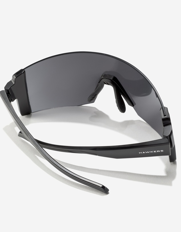 Hawkers Co - HAWKERS Lynx Big - Black Smoke Flash Sunglasses for Men and Women
