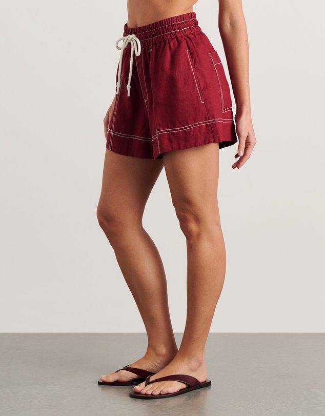 Jag - Gigi Linen Pull On Short